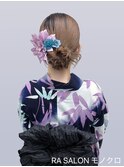 【浴衣着付け　ヘアメ】カチモリヘア