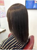 汗にも湿気にも負けないサラサラストレート