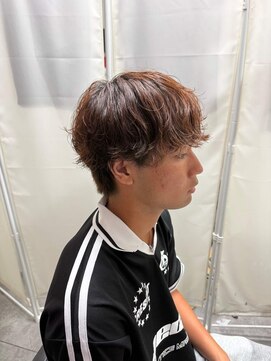 フィフスワン(fifth one) アイロン風シャドウパーマ