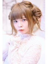 メイズ(MAZE) 【メイズ東中野・鍛原志行】編みこみリボンツインテール