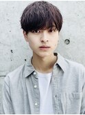 メンズマッシュ 束感ショート アシメバング ソフトツーブロック