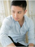 *mod's姪浜*…好感度抜群！ツーブロック×サイドパートショートc