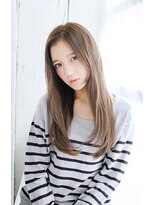 プティルカ ディーシー本店(PutiLuca D.C.)&nbsp;かきあげナチュラルストレートスタイル