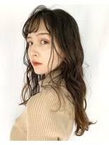ステイシー(stay she)&nbsp;ウェーブかわいいセミロングヘアー