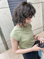 バディヘア ルーツ(BUDDY HAIR ROOTS) ボブ×スパイラルパーマ