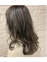 リッシュヘアー 箕面店(Riche hair) 透け感☆☆落ち着いた外国人風グレージュ☆