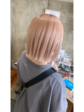 ヘアカロン 熊本本店(Hair CALON) ペールピンクベージュ