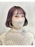 【紫×インナーホワイト】(ブリーチ2回~) *rina*
