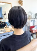 丸みショートボブ