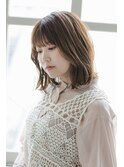 韓国風ミディアムボブ【水野遼】