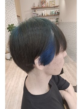 ラファミリア(la famiglia) 遊び心ブルーインナー