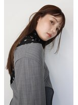 アンドスタイル(&style)&nbsp;【大名店　江藤】ブラウンベージュ　ブリーチなしのダブルカラー