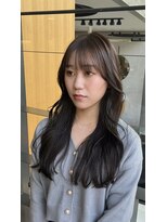 アメリ バイ アピッシュ(Amelie by apish) 韓国風レイヤーカット×シアーベージュ