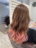 外国人風カラー☆カット+グラデーションカラー+Tr  ￥17500