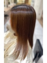 カットスタジオ141&nbsp;ナチュラルにまとまる縮毛矯正