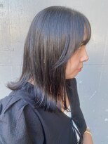 ソート(sot)&nbsp;透明感グレージュと結べるbob横浜 横浜駅 白髪ぼかし 髪質改善