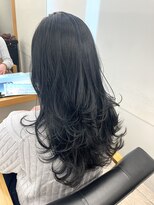 リュクスバトーバイトリコ 船橋南口店(Luxe BATEAU by tricot) レイヤー/ブルーブラック