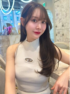 シーシンジュク 新宿南口(Sea shinjuku) 韓国風前髪×レイヤーカット【新宿/前髪/レイヤーカット】