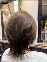 コークハットヘアーズ(Coke Hat Hairs)&nbsp;セミロングウルフカット（30代）