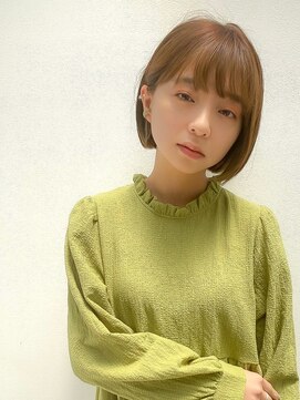 バサ 花小金井店(BASSA) ショートカット×ひし形ショートボブ×前髪あり20代30代40代　a