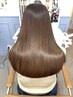【髪質改善原液トリートメント】+髪質改善縮毛矯正￥35000～