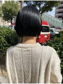黒髪コンパクトミニボブ