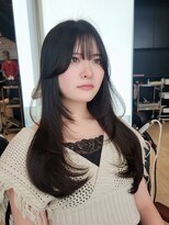 【Nanako。】顔周りから流れるハイレイヤー
