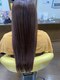グローアップの写真/ダメージレスな縮毛矯正/髪質改善ストレートが叶う♪今までにないツヤと柔らかな手触りを実感◎