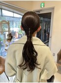 参列ヘアアレンジ