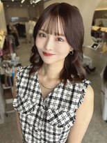 ラルムバイシー 新宿(LARME by Sea)&nbsp;韓国顔周りxくびれミディ/姫カットレイヤー/韓国風巻き/顔周り