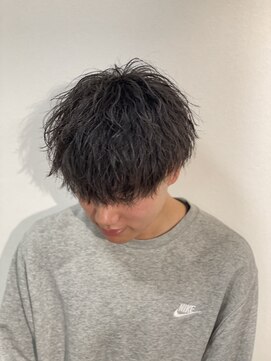 ボノ(vo_no) 波巻きスパイラル1ヶ月後のカット