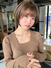 フェリアあべの(FERIA) 【天王寺 あべの】ショートボブ/ミニボブ/くびれショート(田岡)