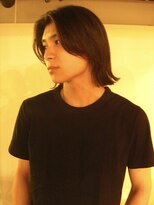 ノラジャーニー(NORA Journey)&nbsp;メンズボブウルフメンズミディアムレイヤーカットメンズウルフ