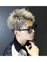 リップス 自由が丘(LIPPS)&nbsp;ブリーチ2回ベージュアップバング