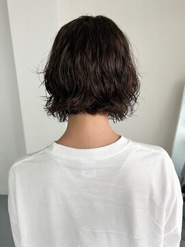 カシェル(cashel) ボブパーマ　鹿児島　縮毛orブリーチの履歴がなければOK