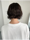 ボブパーマ 鹿児島 縮毛orブリーチの履歴がなければOK