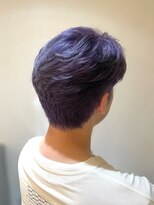 シー(SEA)&nbsp;メンズ透明感たっぷりシルバーパープルカラー