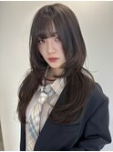 ザクザクレイヤー/ハッシュカット/韓国ヘア/ロングレイヤー