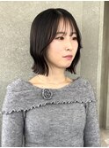 くびれヘア/髪質改善/縮毛矯正/レイヤーカット/韓国/ボブ