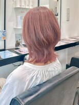 アパカバール 鳳店(Apa kabar)&nbsp;グレイヘアを活かす＊ピンクベージュカラー