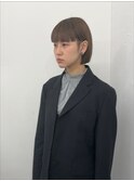 切りっぱなしボブ/コンパクトボブ/モードボブ