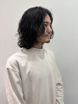 【メンズ】こなれアンニュイメンズパーマ