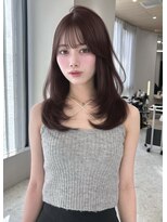 天神美容室&nbsp;【Votan_はる】レイヤーカット/ミディアム