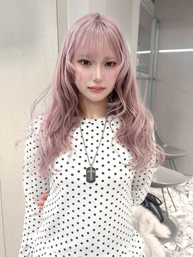 ジェム(GEM) ピンクベージュ/ホワイトピンク/ブリーチカラー