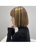 アームスヘアー 狭山ヶ丘店(arm's hair) 【入間】究極のコントラスト。艶めくアンブレラカラーで垢抜け