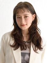 アース 石巻店(HAIR&MAKE EARTH)&nbsp;オン眉おしゃれロング