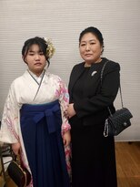 ヘアーアンドセルフサロン アキ(hair&self salon Aki)&nbsp;小学校卒業式