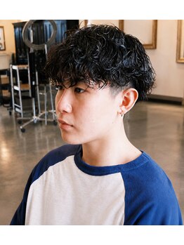ロゴライフアットガーデン(logo life at garden)の写真/メンズのお客様も多数来店◎男性の髪の悩みや理想に合わせて、扱いやすく再現性の高いスタイルに！