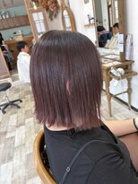 クート アンド シー 東川口(kuto and C)&nbsp;切りっぱなしボブ×暖色カラー×東川口