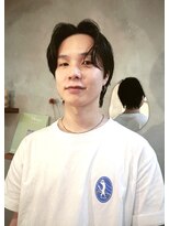 サニー(Sany)&nbsp;ラフに決まる、大人センターパート[メンズ/メンズヘア/祐天寺]